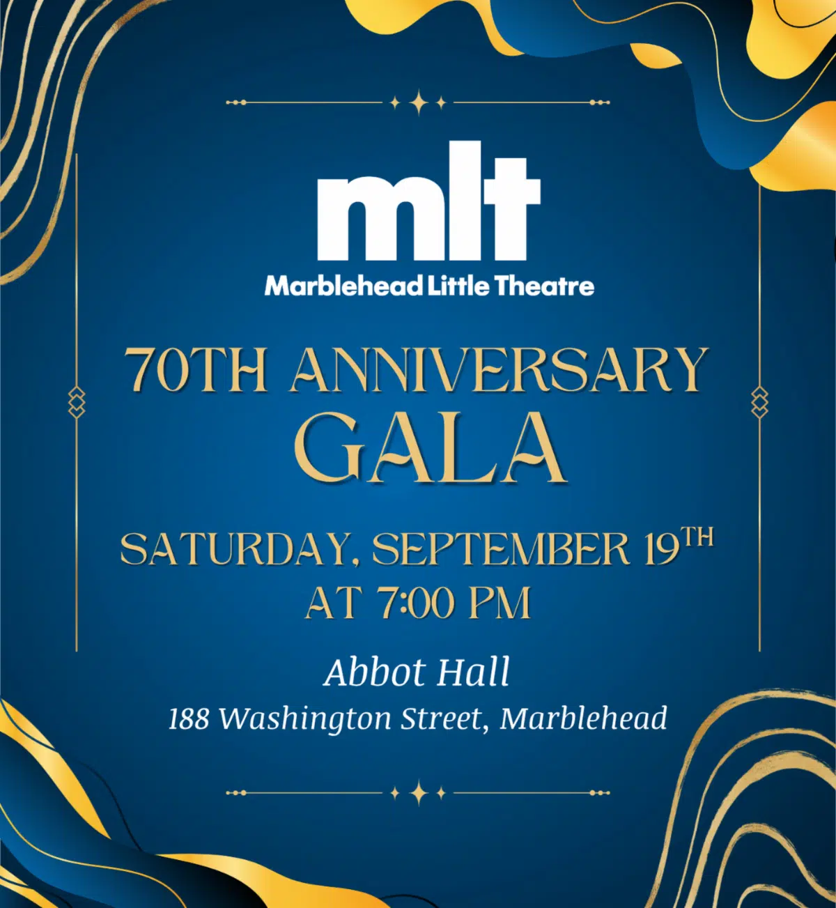 MLT's 70th Anniversary Gala